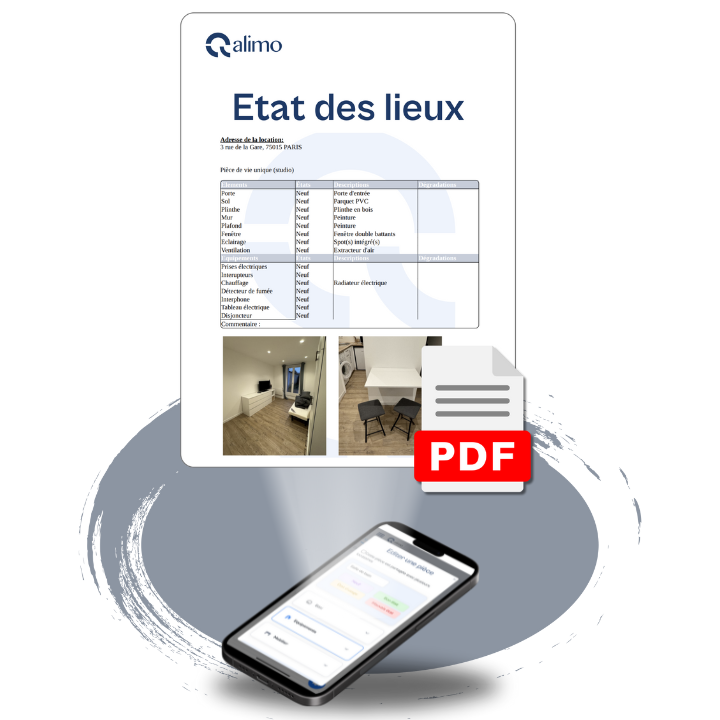 Modèle gratuit PDF état des lieux Qalimo