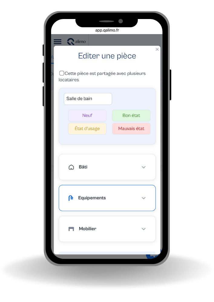 Logiciel application état des lieux gratuit smartphone